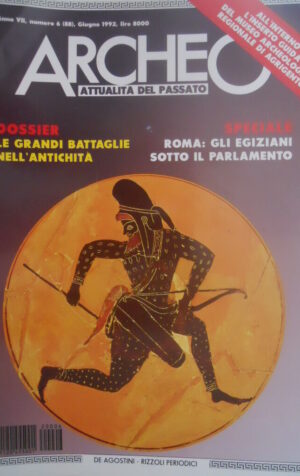 ARCHEO 88 1992 Inserto guida Museo di Agrigento. Grandi battaglie nell'antichità