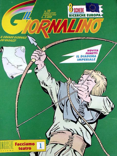 Giornalino 10 1992 Diadema imperiale di Piffarerio con inserto Conoscere Insieme