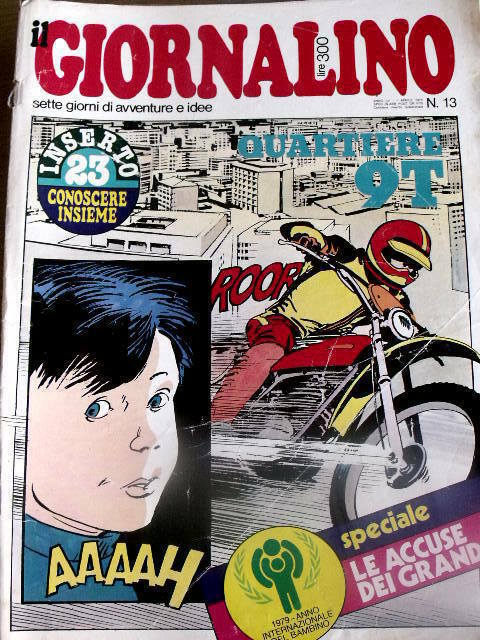 Giornalino 13 1979 Il Commissario Spada G. De Luca + Inserto Conoscere Insieme
