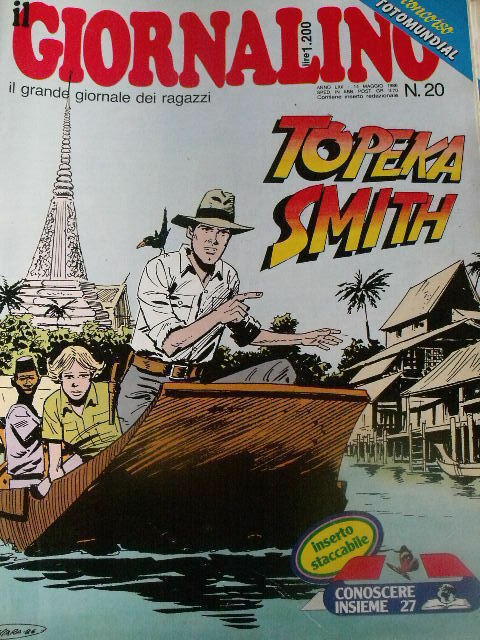 Giornalino 20 1986 Angente Allen Poochie Mitty Nicoletta + inserto Conoscere