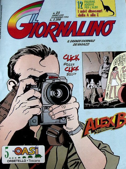Giornalino 25 1993 Fabio il romano di Voltolini - con inserto Conoscere e figur