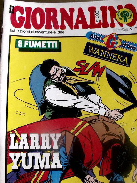 Giornalino 27 1979 con inserto WANNEKA Albi D'Oro - Jacovitti poster Saronni
