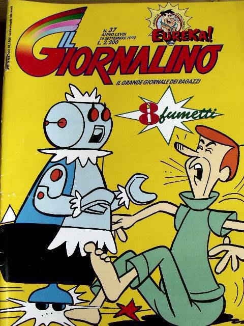 Giornalino 37 1992 Dastardly & Muttley - con inserto Conoscere Insieme