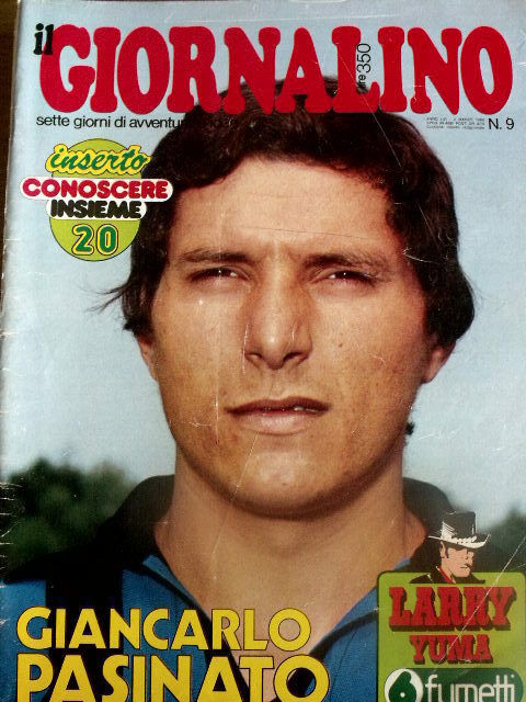 Giornalino 9 1980 Larry Yuma Lucky Luke Quartiere 9T + poster Pasinato + inserto