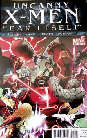 Uncanny X-Men Fear Itself 541 2011 ed. Marvel Comics