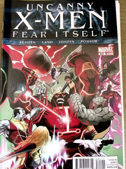 Uncanny X-Men Fear Itself 541 2011 ed. Marvel Comics