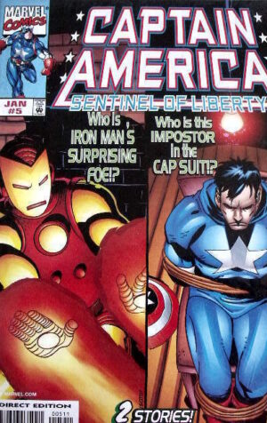 Capitan America Sentinel of liberty n°5 1999 ed. Marvel Comics