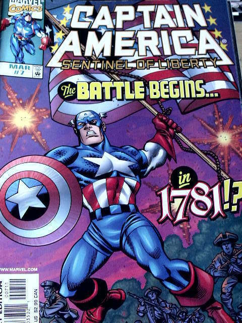 Capitan America Sentinel of liberty n°7 1999 ed. Marvel Comics