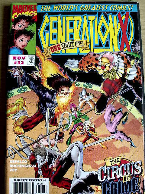 Generation X vol.1 n°32 1997 ed. Marvel Comics