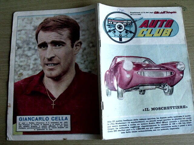 Auto Club 838 1962 Austin Mini Minor The Musketter - Giancarlo Cella