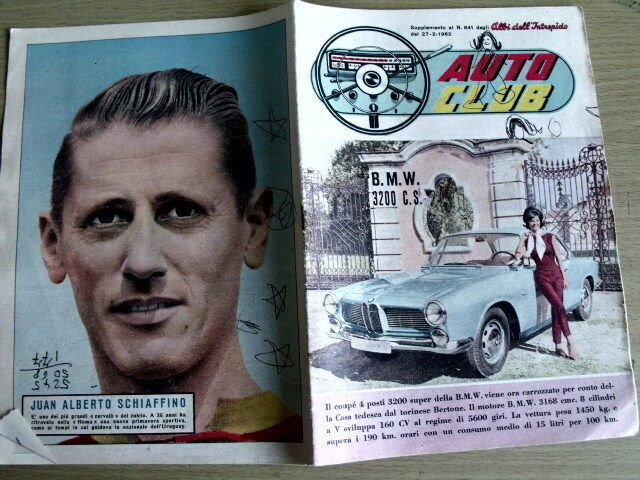 Auto Club 841 1962 BMW 3200 CS - Juan Alberto Schiaffino