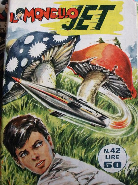 Il Monello Jet n°42 1964 Jimmy Jet Piccola Eva Cuoricino - Gianni Motta