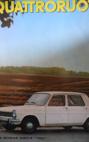 Quattroruote 142 1967 Nuova Simca 1100 - La Marzal - BMW 1600