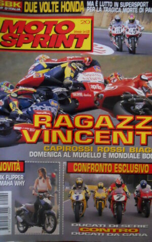 Motosprint 20 1998 SBK Italia: lutto per la morte di Paquay. Ducati a confronto