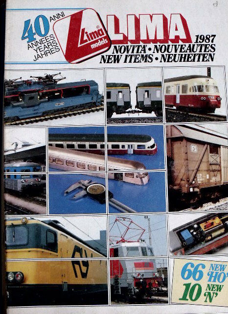 Catalogo LIMA novità 1987 - ITA ENG DEU FRA - Tr.4