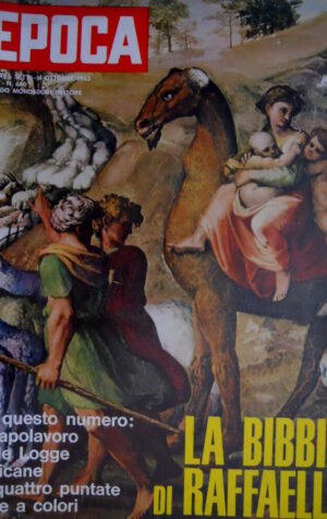 Epoca 680 1963 La Bibbia di Raffaello. L'ONU. L'ex gangster Joseph Valachi