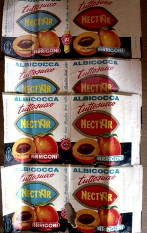 Raccolta Punti anni 60 Succhi di Frutta Albicocca ARRIGONI -  [AF7]