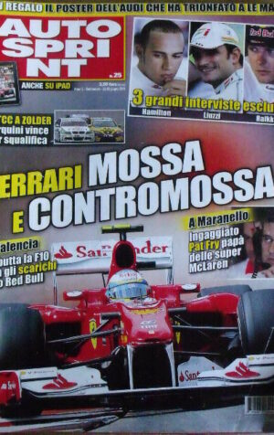 Autosprint 25 2010 Gp Spagna debutta F10 con scarichi Red Bull [SC.49]
