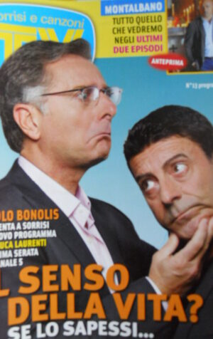 TV Sorrisi e Canzoni 13 2011 - Paolo Bonolis Luca Laurenti Montalbano [C46]