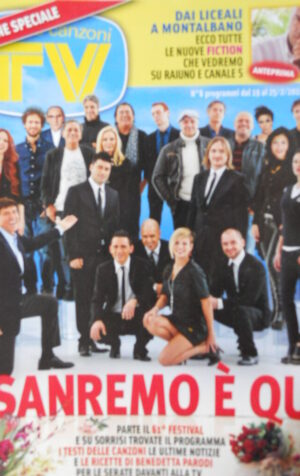 TV Sorrisi e Canzoni 8 2011 Tutti i partecipanti del Sanremo di Morandi [C46]