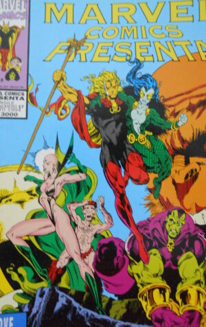Marvel Comics Presenta n°17 1994 QASAR   [G.150]
