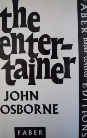 The Enter-Trainer John Osborne FABER editions  [C46A]
