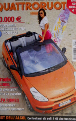 Quattroruote 572 2003 Citroen. Alfa Romeo a trazione posteriore. Cadillac Q.62