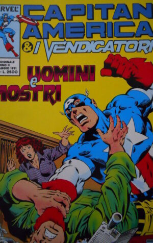 Capitan America & I Vendicatori n°22 1991 ed. Marvel Star Comics [G.161]