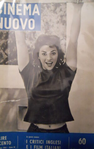 CINEMA NUOVO n°60 1955 Giovanna Ralli serva di Villa Borghese  [C48]