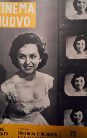 CINEMA NUOVO n°72 1955 Marisa Borroni cover - Marlon Brando [C48]