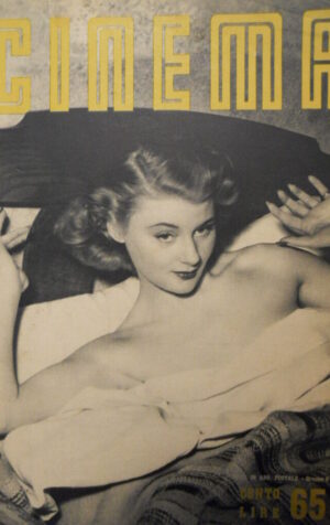CINEMA n°65 1951 i disegni di Bill Mauldin - Jackie Frost Cover  [C48]