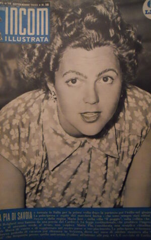 Settimana INCOM n°38 1953 Maria Pia di Savoia - Centrale Emilia Pianura Pad[C48]