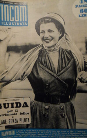 Settimana INCOM n°40 1952 Rita Hayworth - Rocky Marciano - Lula Rocco  [C48]