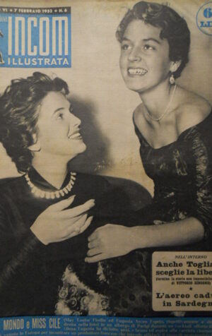 Settimana INCOM n°6 1953 Miss Mondo e Miss Cile May Louise Flodin  [C48]