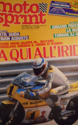 Motosprint 23 1983 Test Tamaha XJ 400Z - Freddie Spencer Kenny Roberts [SC.31]