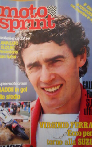 Motosprint 46 1981 con inserto Fotocorse 81 - Loris Reggiani - V. FERRARI[SC.31]