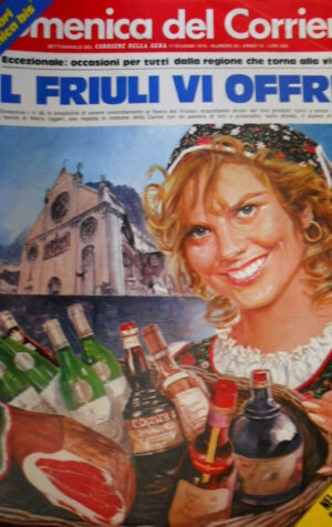 Domenica del Corriere 25 1976 Inserto a colori Domenica Bis. Garcia Lorca C49