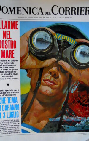 Domenica del Corriere 27 1967 Flotta russa nel Mediterraneo. La Cina di Mao C49