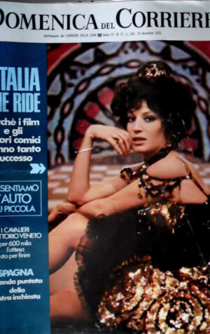 Domenica del Corriere 51 1970 Italia: film e attori comici hanno successo C49