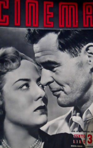 Cinema 35 1950 Audrey Totter e Robert Ryan in 'The Set-Up'. R. Castellani  [C52]