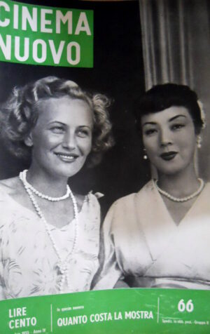 Cinema Nuovo 66 1955 Velta Line e Maciko Kio. Thomas Mann. Neorealismo [C52]