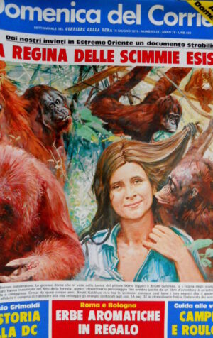 Domenica del Corriere 24 1976 La Storia della DC. Bongiorno presenta Nicolò C51