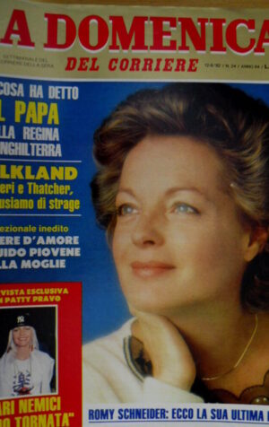 Domenica del Corriere 24 1982 Falkjand, Galtieri e Thatcher accusati strage C51