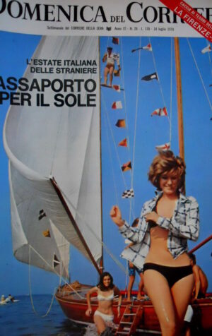 Domenica del Corriere 28 1970 Nada. USA e l'Asia. Guerra l'Aquila-Pescara C50