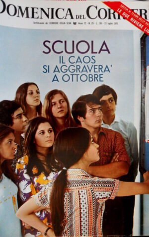 Domenica del Corriere 29 1970 Andreotti. Utilitarie per il 71. L'On. Rumor C50