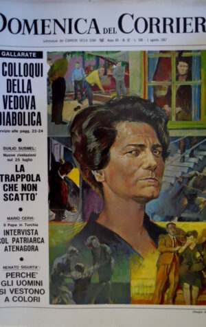 Domenica del Corriere 32 1967 Intervista con Atenagora. Giuliano Gemma. C50