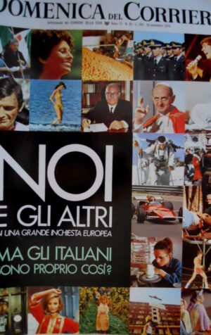 Domenica del Corriere 45 1970 Memoria di Cesaroni. Palestina. Errore Leyte  C50