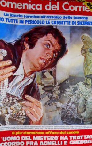 Domenica del Corriere 51 1976 Accordo tra Agnelli e Gheddafi. Buffalo Bill C51