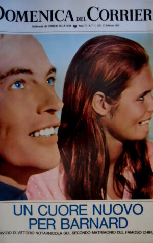 Domenica del Corriere 7 1970 Barnard: un cuore nuovo. Little Tony. Etruschi C50