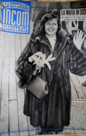 La Settimana Incom Illustrata 15 1951 Mafia in Sicilia. Rita Hayworth C52